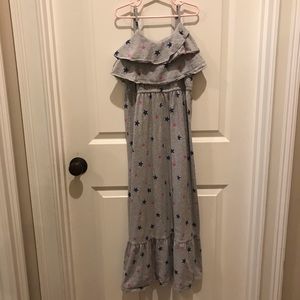 Cat & Jack ruffle maxi dress